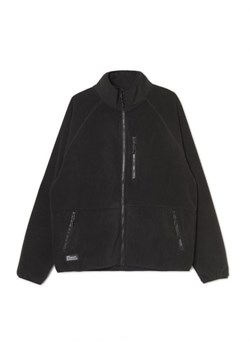 Cropp - Czarna polarowa bluza - czarny ze sklepu Cropp w kategorii Bluzy męskie - zdjęcie 163491704