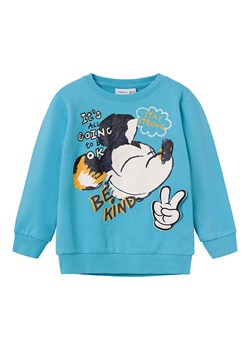 name it Bluza &quot;Skjold&quot; w kolorze błękitnym ze sklepu Limango Polska w kategorii Bluzy i swetry - zdjęcie 163496470