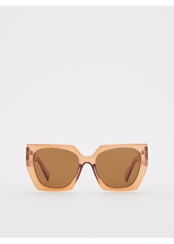 Reserved - Okulary przeciwsłoneczne - brązowy ze sklepu Reserved w kategorii Okulary przeciwsłoneczne damskie - zdjęcie 163500713