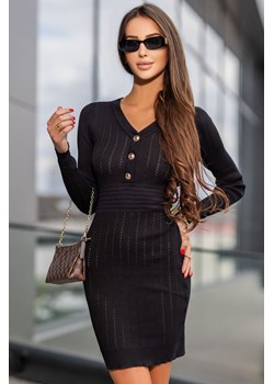 Sukienka MARIATA BLACK ze sklepu Ivet Shop w kategorii Sukienki - zdjęcie 163502074