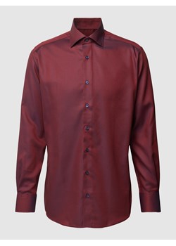 Koszula biznesowa o kroju modern fit ze wzorem na całej powierzchni ze sklepu Peek&Cloppenburg  w kategorii Koszule męskie - zdjęcie 163502723