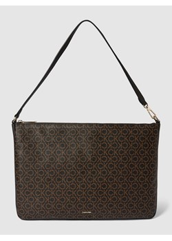 Torba na laptop ze wzorem z logo model ‘CK MUST’ ze sklepu Peek&Cloppenburg  w kategorii Torby na laptopa - zdjęcie 163502782