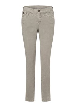 MAC Spodnie Kobiety Bawełna jasny szary jednolity ze sklepu vangraaf w kategorii Spodnie damskie - zdjęcie 163504734