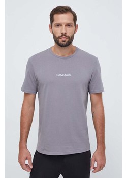 Calvin Klein Underwear t-shirt lounge kolor szary z nadrukiem ze sklepu ANSWEAR.com w kategorii T-shirty męskie - zdjęcie 163507511