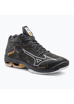 Buty do siatkówki męskie Mizuno Wave Lightning Z7 Mid black oyster/mp gold/irongat ze sklepu sportano.pl w kategorii Buty sportowe męskie - zdjęcie 163507872