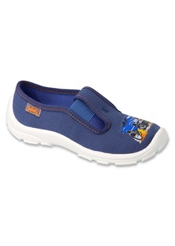 Befado obuwie dziecięce 975X181 niebieskie ze sklepu ButyModne.pl w kategorii Kapcie dziecięce - zdjęcie 163509353