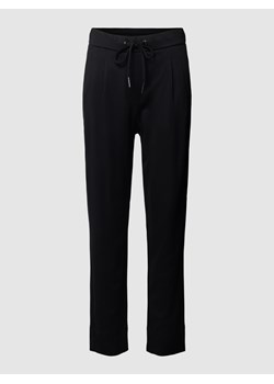 Spodnie z mieszanki wiskozy model ‘Elopa’ ze sklepu Peek&Cloppenburg  w kategorii Spodnie damskie - zdjęcie 163510232