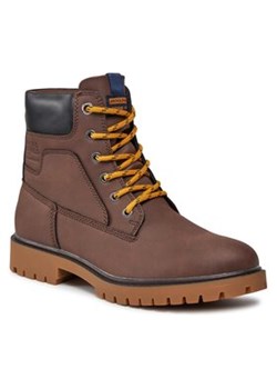 Jack&Jones Trapery 12243421 Brązowy ze sklepu MODIVO w kategorii Buty zimowe męskie - zdjęcie 163512153