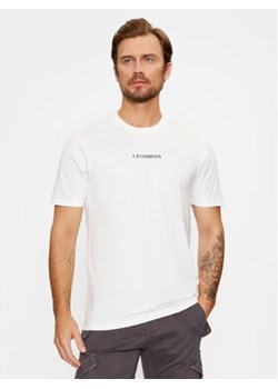 C.P. Company T-Shirt 15CMTS243A006586W Biały Regular Fit ze sklepu MODIVO w kategorii T-shirty męskie - zdjęcie 163525121