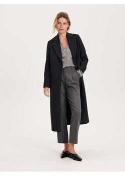 Reserved - Spodnie z kantem - szary ze sklepu Reserved w kategorii Spodnie damskie - zdjęcie 163527062