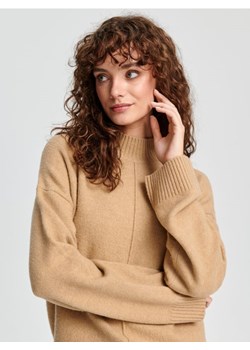 Sinsay - Sweter ze stójką - beżowy ze sklepu Sinsay w kategorii Swetry damskie - zdjęcie 163527344