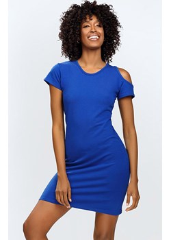Esi koszula nocna w kolorze niebieskim, Kolor niebieski, Rozmiar L, DKaren ze sklepu Intymna w kategorii Koszule nocne - zdjęcie 163528540