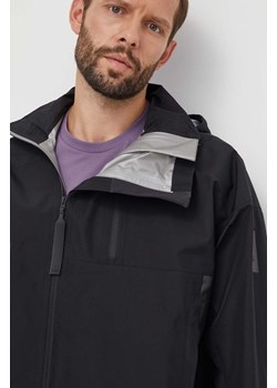 adidas kurtka męska kolor czarny przejściowa oversize ze sklepu ANSWEAR.com w kategorii Kurtki męskie - zdjęcie 163534471