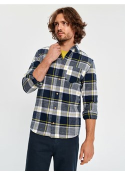 Sinsay - Koszula w kratę - zielony ze sklepu Sinsay w kategorii Koszule męskie - zdjęcie 163538764