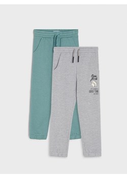 Sinsay - Spodnie dresowe jogger 2 pack - szary ze sklepu Sinsay w kategorii Spodnie chłopięce - zdjęcie 163538854