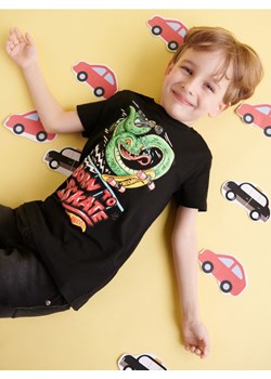 Sinsay - Koszulka Hot Wheels - czarny ze sklepu Sinsay w kategorii T-shirty chłopięce - zdjęcie 163538883