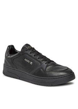 Sneakersy KARL LAGERFELD KL53020 Black Lthr / Mono ze sklepu eobuwie.pl w kategorii Buty sportowe męskie - zdjęcie 163541343