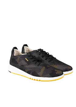 Geox Sneakersy "Aerantis D" | U047FD 0002A | Mężczyzna | Czarny, Żółty ze sklepu ubierzsie.com w kategorii Buty sportowe męskie - zdjęcie 163542493