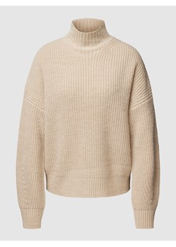 Sweter z dzianiny ze stójką i obniżonymi ramionami ze sklepu Peek&Cloppenburg  w kategorii Swetry damskie - zdjęcie 163548323