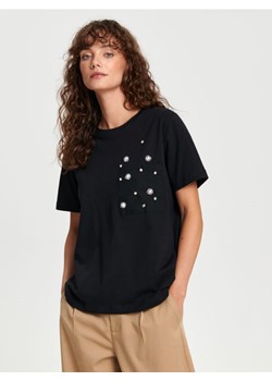 Sinsay - Koszulka - czarny ze sklepu Sinsay w kategorii Bluzki damskie - zdjęcie 163554591