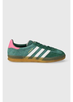 adidas Originals sneakersy Gazelle Indoor kolor zielony ze sklepu PRM w kategorii Buty sportowe damskie - zdjęcie 163554643
