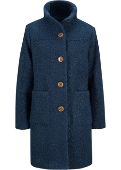 Płaszcz z przędzy boucle z kieszeniami ze sklepu bonprix w kategorii Płaszcze damskie - zdjęcie 163557483