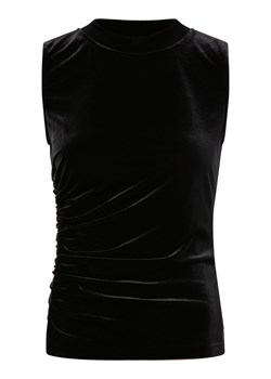 Tommy Hilfiger Top damski Kobiety czarny jednolity ze sklepu vangraaf w kategorii Bluzki damskie - zdjęcie 163574322