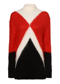 Tommy Hilfiger Sweter damski z dodatkiem alpaki Kobiety czerwony wzorzysty ze sklepu vangraaf w kategorii Swetry damskie - zdjęcie 163574324