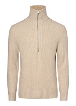 Drykorn Sweter męski Mężczyźni Bawełna beżowy jednolity ze sklepu vangraaf w kategorii Swetry męskie - zdjęcie 163574343