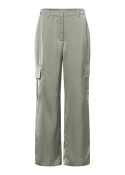 Marie Lund Spodnie Kobiety seledynowy jednolity ze sklepu vangraaf w kategorii Spodnie damskie - zdjęcie 163574361