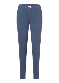 Marie Lund Damskie spodnie od piżamy Kobiety wiskoza niebieski jednolity ze sklepu vangraaf w kategorii Piżamy damskie - zdjęcie 163574380