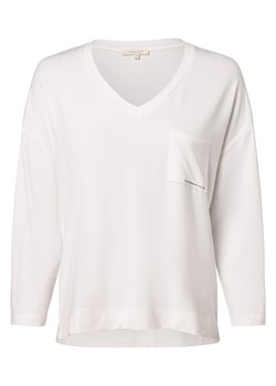 Marie Lund Damska koszulka od piżamy Kobiety Dżersej biały jednolity ze sklepu vangraaf w kategorii Piżamy damskie - zdjęcie 163574382