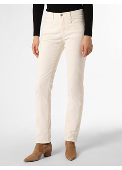 BRAX Spodnie Kobiety Bawełna écru jednolity ze sklepu vangraaf w kategorii Spodnie damskie - zdjęcie 163574401