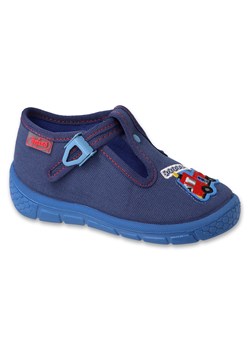 Befado obuwie dziecięce 540P001 niebieskie ze sklepu ButyModne.pl w kategorii Buciki niemowlęce - zdjęcie 163577423