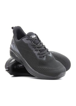 Lekkie sneakersy męskie, adidasy DK Activ Run VB16772, czarne ze sklepu ulubioneobuwie w kategorii Buty sportowe męskie - zdjęcie 163585281
