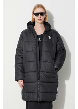 adidas Originals kurtka damska kolor czarny zimowa ze sklepu ANSWEAR.com w kategorii Kurtki damskie - zdjęcie 163593890