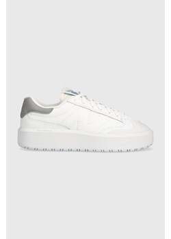New Balance sneakersy skórzane CT302LP kolor biały ze sklepu PRM w kategorii Buty sportowe damskie - zdjęcie 163598424