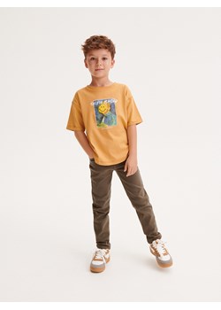 Reserved - T-shirt SmileyWorld® - brązowy ze sklepu Reserved w kategorii T-shirty chłopięce - zdjęcie 163598903