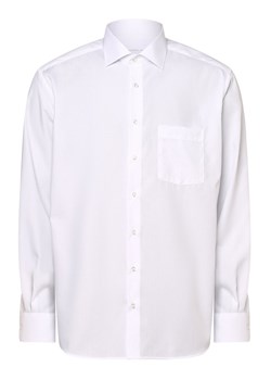 Eterna Modern Fit Koszula męska Mężczyźni Modern Fit Bawełna biały jednolity ze sklepu vangraaf w kategorii Koszule męskie - zdjęcie 163601571