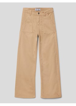 Spodnie materiałowe z wpuszczaną kieszenią ze sklepu Peek&Cloppenburg  w kategorii Spodnie chłopięce - zdjęcie 163603111