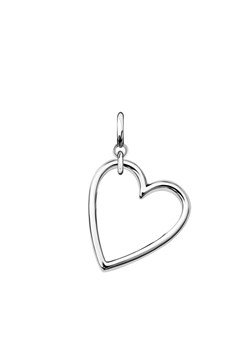 Zawieszka srebra charms - serce - Love Story ze sklepu YES.pl w kategorii Zawieszki - zdjęcie 163622990