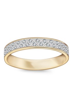 Obrączka złota z diamentami - Forever ze sklepu YES.pl w kategorii Obrączki - zdjęcie 163624704