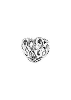 Beads srebrny - serce - Dots ze sklepu YES.pl w kategorii Zawieszki - zdjęcie 163627982