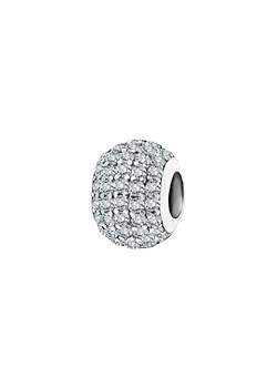 Beads srebrny z cyrkoniami - Dots ze sklepu YES.pl w kategorii Zawieszki - zdjęcie 163627990