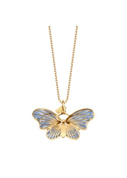 Zawieszka złota pokryta emalią - motyl ze sklepu YES.pl w kategorii Zawieszki - zdjęcie 163629642