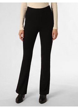 Tom Tailor Denim Spodnie Kobiety Sztuczne włókno czarny jednolity ze sklepu vangraaf w kategorii Spodnie damskie - zdjęcie 163649231