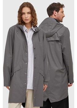 Rains kurtka przeciwdeszczowa 12020 Jackets kolor szary przejściowa ze sklepu ANSWEAR.com w kategorii Płaszcze męskie - zdjęcie 163650692