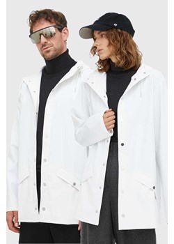 Rains kurtka przeciwdeszczowa 12010 Jackets kolor biały przejściowa ze sklepu ANSWEAR.com w kategorii Kurtki męskie - zdjęcie 163651612