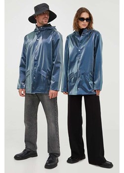 Rains kurtka przeciwdeszczowa 12010 Jackets kolor niebieski przejściowa ze sklepu ANSWEAR.com w kategorii Kurtki męskie - zdjęcie 163651680