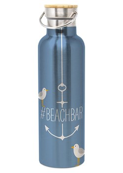 ppd Butelka termiczna &quot;Beach&quot; w kolorze niebieskim - 750 ml ze sklepu Limango Polska w kategorii Bidony i butelki - zdjęcie 163666491